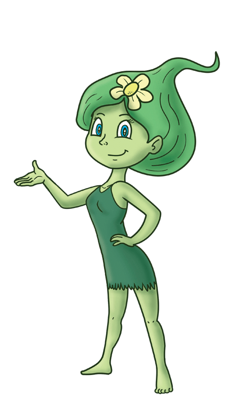 Green2 mascot Sugar.